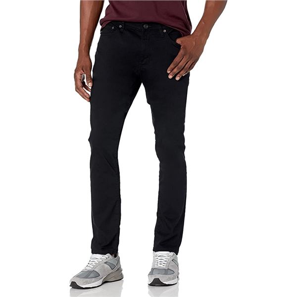 NEW AMZ ESSENTIALS MEN'S SKINNY-FIT STRETCH JEANS