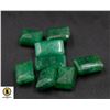 Image 1 : #85-GREEN EMERALD GEMSTONE 57.60CT