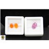 Image 1 : #152-CARNILIAN 2.30CT & RUBY 4.30CT
