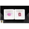 Image 1 : #159-PINK TOPAZ  3.80CT & HEATD RUBY 4.70CT