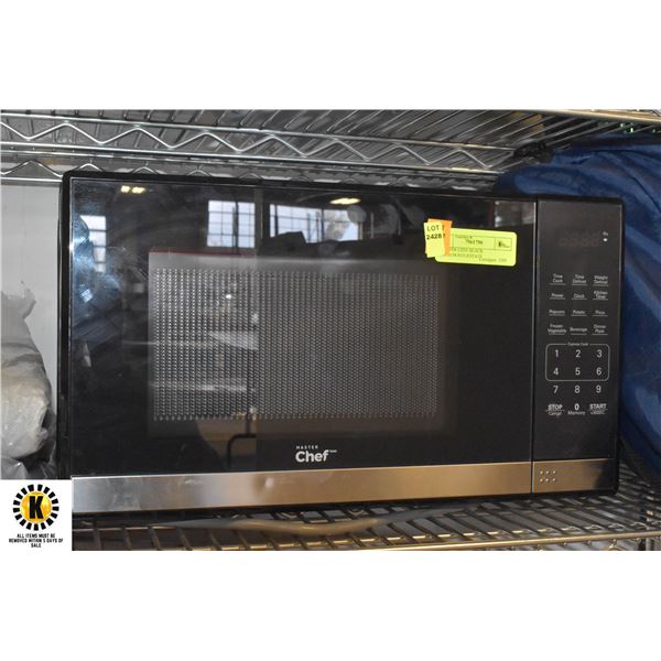 MASTER CHEF BLACK MICROWAVE-ESTATE