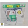 Image 1 : MENS WHITE ANKLE SOCKS,12-16 SIZE 6-PACK