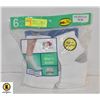 Image 1 : MENS WHITE ANKLE SOCKS,12-16 SIZE 6-PACK
