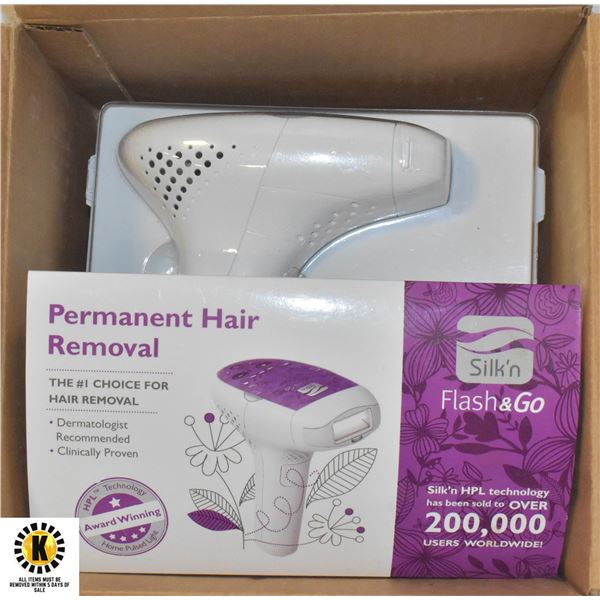 SILK'N FLASH & GO PERMANENT HAIR REMOVAL