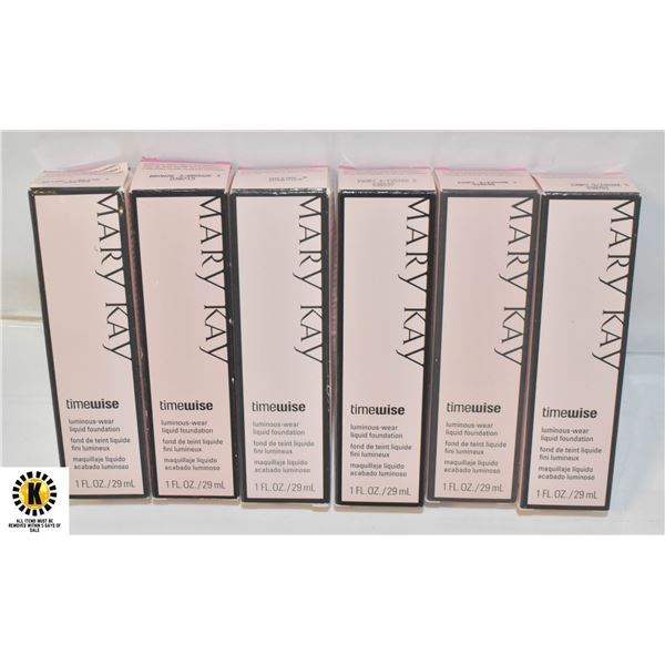 6 NEW MARY KAY DRY SKIN FOUNDATION