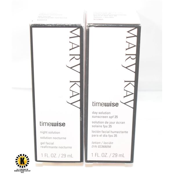 PACKAGE OF NEW MARY KAY DAY/NIGHT SOLUTION