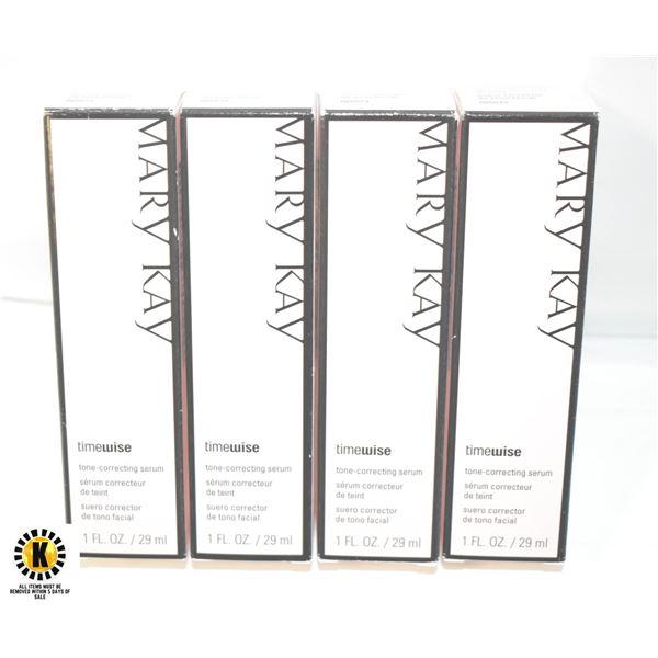 4 NEW MARY KAY TIME CORRECTING SERUM