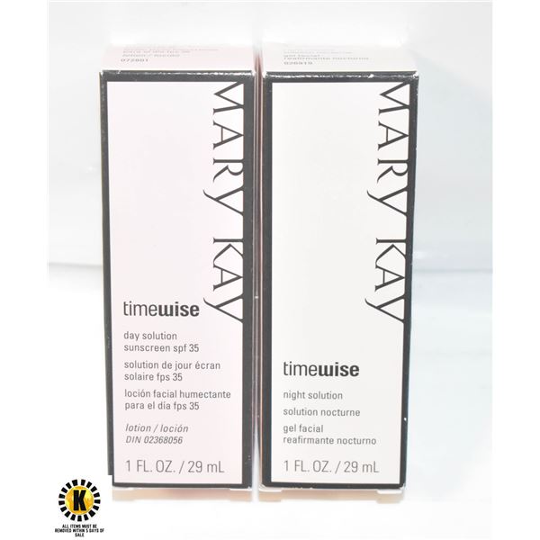 PACKAGE OF NEW MARY KAY DAY/NIGHT SOLUTION