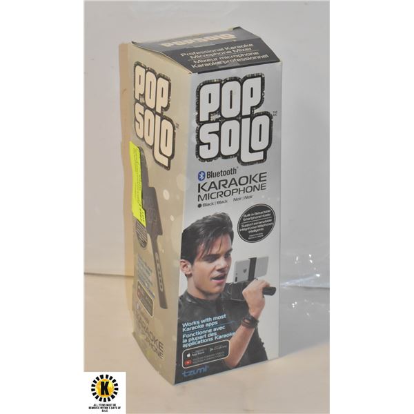 POP SOLO BLUETOOTH KARAOKE MICROPHONE