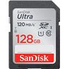 Image 1 : NEW SANDISK 128GB ULTRA SDXC UHS-I MEMORY CARD