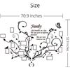 Image 2 : NEW REPACK DECORSMART ANTLERS FAMILY TREE WALL