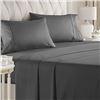 Image 1 : NEW REPACK CGK LINENS 4PC KING SIZE SHEET SET