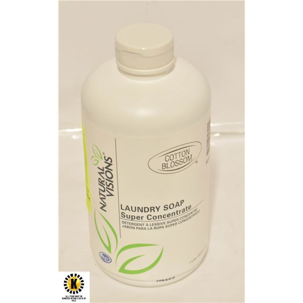 NATURAL VISIONS LAUNDRY SOAP SUPER CONCENTRATE 1