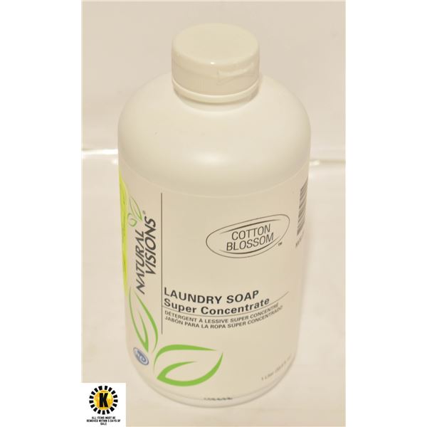 NATURAL VISIONS LAUNDRY SOAP SUPER CONCENTRATE 1