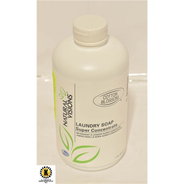 NATURAL VISIONS LAUNDRY SOAP SUPER CONCENTRATE 1