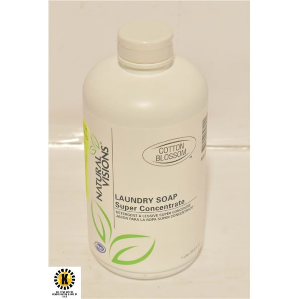 NATURAL VISIONS LAUNDRY SOAP SUPER CONCENTRATE 1