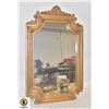 Image 1 : 17X28 ORNATE GOLD FRAMED MIRROR