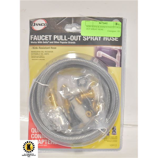 NEW REPACK DANCO FAUCET PULL OUT SPRAY HOSE