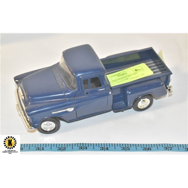 1955 FORD PICK-UP, DIE CAST, SCALE 1/24, (3.5"X8"