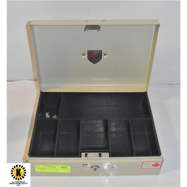 CASH BOX ** MISSING KEY **