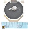 Image 1 : ZIRCON RING STAMPED 925 SIZE 7