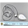 Image 1 : JP950-199 SILVER MOONSTONE WITH CORD