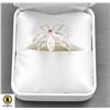 Image 1 : SILVER CZ RING SIZE 7.5 WEIGHT 5.5G