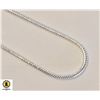 Image 1 : 60 CM ROPE NECKLACE STAMPED 925 WEIGHS 8.5 GMS