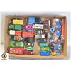 Image 1 : FLAT OF HOTWHEELS ETC CARS