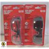 Image 1 : 2 PCS MILWAUKWUE SAFETY GLASSES