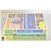 Image 1 : SET OF 3 HAPPY HERBIVORE COOKBOOKS