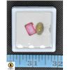 Image 1 : #195-GENUINE MYSTIC TOPAZ 4.65CT & CATE EYE 5.85CT