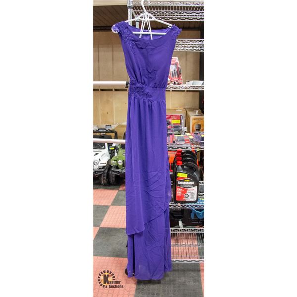 PURPLE TANPELL WOMAN A LINE DRESS