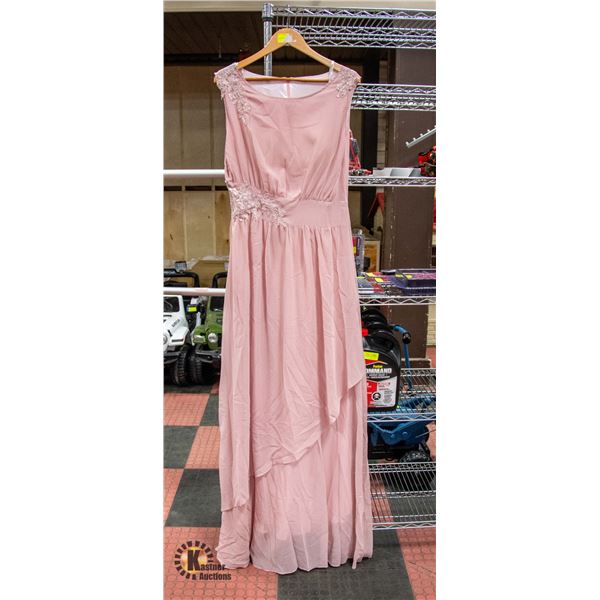 DUSTY PINK TANPELL WOMAN A LINE DRESS