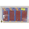 4 PACKS OF CARPENTERS PENCILS