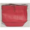 Image 1 : NEW RED LEATHERETTE STUDDED CROSS BODY PURSE