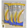 6 PACKS OF FOAM INSOLES COMFORT