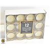 Image 1 : PACK OF 12 VOTIVE CANDLES 40GR