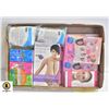Image 1 : FLAT OF ASSORTED WAX & FACIAL STRIPS ETC