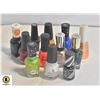 Image 1 : 12 NEW BRAND NAME BOTTLES OF NAIL POLISHÿ