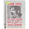 Image 1 : 1972 FRANK ZAPPA CONCERT POSTER REPRO
