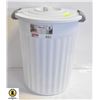 STERILITE 24 QT UTILITY GARBAGE CAN W/LID