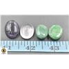 Image 1 : #196-ROSE QZ,AMETHYST,EMERALD 70.00CT