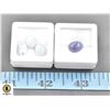 Image 1 : #184-BLUE OPAL 6.45CT & TAZANITE 3.70CT