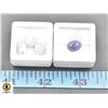 #184-BLUE OPAL 6.45CT & TAZANITE 3.70CT