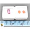 Image 1 : #157-CARNILIAN 2.50CT & PINK TOPAZ 3.10CT