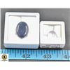 #175-SAPPHIRE 22.65 CT & ROSE QUARTZ 8.16 CT