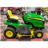 Image 1 : 2017 JOHN DEERE X384 W. 48" DECK & MULCH CONTROL