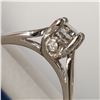 Image 2 : EC468-90 PLATINUM DIAMOND RING