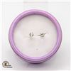 Image 2 : NEW ROUND CZ EARRINGS IN GIFT BOX